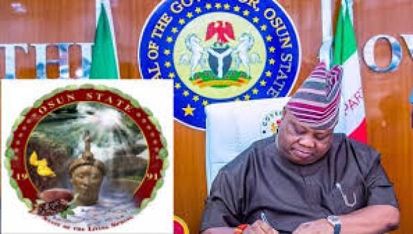 Governor Adeleke assents to bill creating new logo for Osun State